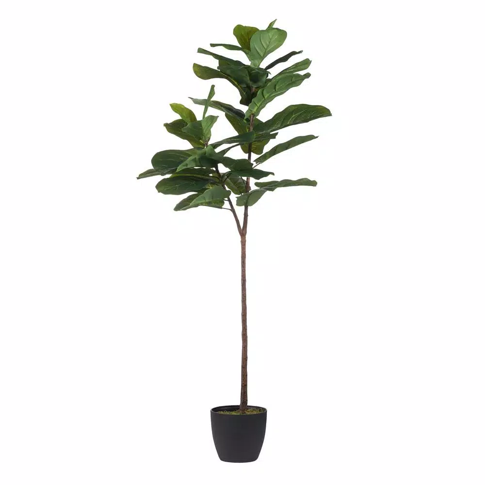 Artificial Trees A & B Home Fiddle Leaf Green Fig Tree 3 Artificial Trees A & B Home Fiddle Leaf Green Fig Tree
