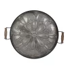 Decorative Trays A & B Home Ravello Round Antique Tray -Home Accents shop antique silver a b home decorative trays av42512 64 1000