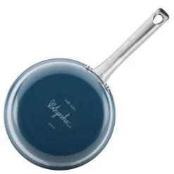 Cookware Ayesha Curry Home Collection 3 Qt. Aluminum Nonstick Sauce Pan In Twilight Teal With Glass Lid -Home Accents shop ayesha curry sauce pans 10751 1d 1000