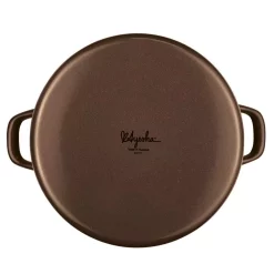 Cookware Ayesha Curry Home Collection 12 Qt. Steel Nonstick Stock Pot In Brown Sugar With Lid -Home Accents shop ayesha curry stock pots 46953 1d 1000