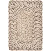 Table Linens & Kitchen Linens LR Home Woven Bleach / Natural 19 In. X 13 In. Jute Placemat (Set Of 4) -Home Accents shop beige cream lr home placemats natur04195bch1117 64 1000
