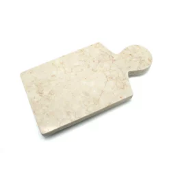Serveware Creative Home 12 In. X 6 In. Natural Champagne Marble Cheese Paddle Board -Home Accents shop beige creative home cheese board sets 74761 c3 1000
