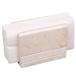 Countertop Storage Creative Home Beige Natural Champagne Marble Hand Carved Style Dispenser Dinning Table Napkin Holder Stand -Home Accents shop beige creative home napkin holders 32985 4f 1000