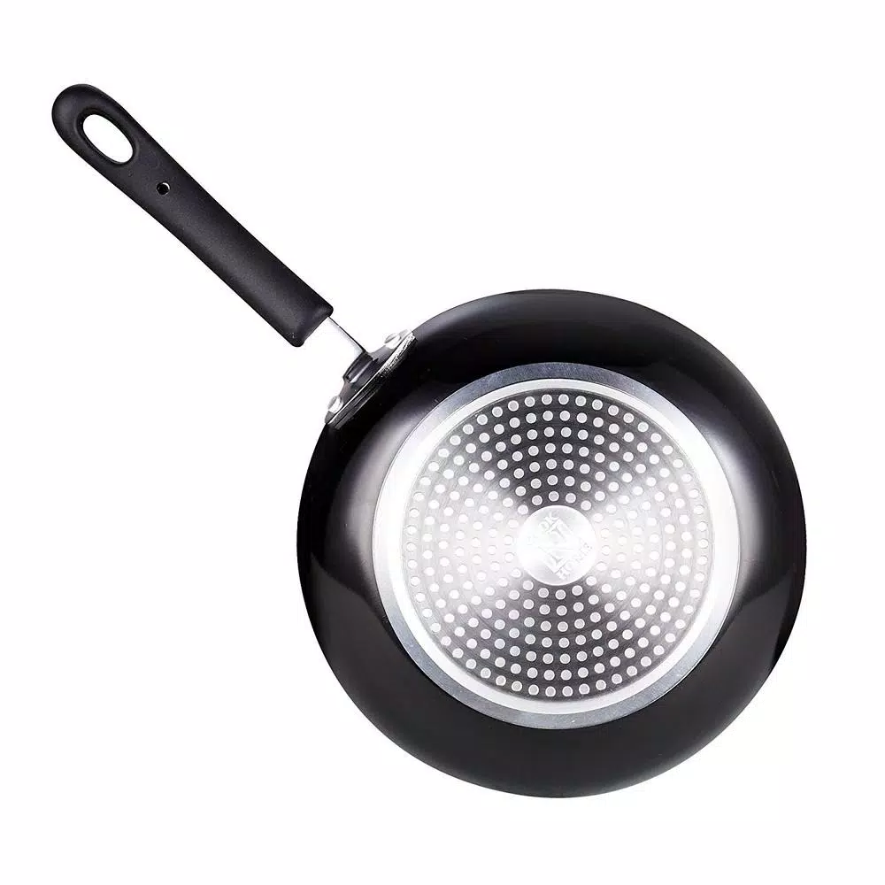 Cook N Home 8-Piece Aluminum Nonstick Cookware Set In Black 8 Cook N Home 8-Piece Aluminum Nonstick Cookware Set In Black - Image 6