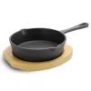 Cookware Gibson Home Campton 5 In. Cast Iron Frying Pan In Black 1 Cookware Gibson Home Campton 5 In. Cast Iron Frying Pan In Black -Home Accents shop black gibson home skillets 985105757m 64 1000