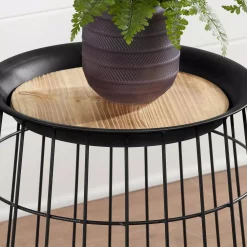 Storage Baskets Home Decorators Collection Round Black Metal Decorative Basket With Wood Lid (Set Of 2) 11 Storage Baskets Home Decorators Collection Round Black Metal Decorative Basket With Wood Lid (Set Of 2) -Home Accents shop black home decorators collection storage baskets 12276hd 1d 1000