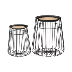 Storage Baskets Home Decorators Collection Round Black Metal Decorative Basket With Wood Lid (Set Of 2) 12 Storage Baskets Home Decorators Collection Round Black Metal Decorative Basket With Wood Lid (Set Of 2) -Home Accents shop black home decorators collection storage baskets 12276hd 66 1000
