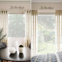 Wall Signs Lavish Home “Be Thankful” Metal Cutout Sign -Home Accents shop black lavish home wall signs hw0200042 76 1000