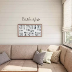 Wall Signs Lavish Home “Be Thankful” Metal Cutout Sign -Home Accents shop black lavish home wall signs hw0200042 fa 1000