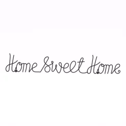 Wall Signs Lavish Home “Home Sweet Home” Metal Cutout Sign