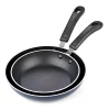 Cookware Cook N Home 2-Piece Aluminum Nonstick Saute Pan Set In Blue
