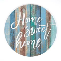 Decorative Letters P Graham Dunn Home Sweet Home Blue Oversized Wall Decor