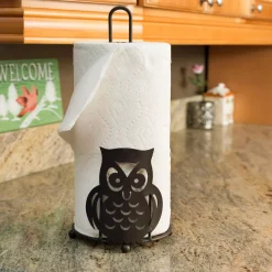 Countertop Storage Home Basics Bronze Paper Towel Holder Owl -Home Accents shop bronze paper towel holders hdc51687 31 1000
