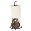 Countertop Storage Home Basics Bronze Paper Towel Holder Owl