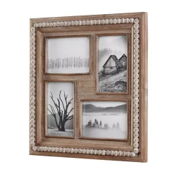 Picture Frames Home Decorators Collection 4″ X 6″ Natural Beaded Wood 4-Opening Picture Frame 13 Picture Frames Home Decorators Collection 4″ X 6″ Natural Beaded Wood 4-Opening Picture Frame -Home Accents shop brown home decorators collection picture frames m180394 66 1000