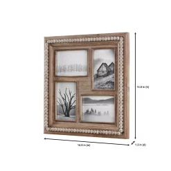 Picture Frames Home Decorators Collection 4″ X 6″ Natural Beaded Wood 4-Opening Picture Frame 9 Picture Frames Home Decorators Collection 4″ X 6″ Natural Beaded Wood 4-Opening Picture Frame -Home Accents shop brown home decorators collection picture frames m180394 e1 1000