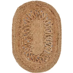 Table Linens & Kitchen Linens LR Home 19 In. X 13 In. Brown Natural Jute Placemats ( Set Of 4 )