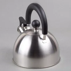 Cookware Creative Home Simplicity 6-Cup Brushed Stainless Steel With Whistle Stovetop Tea Kettle 13 Cookware Creative Home Simplicity 6-Cup Brushed Stainless Steel With Whistle Stovetop Tea Kettle -Home Accents shop brushed finish creative home tea kettles 72214 44 1000