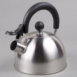 Cookware Creative Home Simplicity 6-Cup Brushed Stainless Steel With Whistle Stovetop Tea Kettle 11 Cookware Creative Home Simplicity 6-Cup Brushed Stainless Steel With Whistle Stovetop Tea Kettle -Home Accents shop brushed finish creative home tea kettles 72214 4f 1000