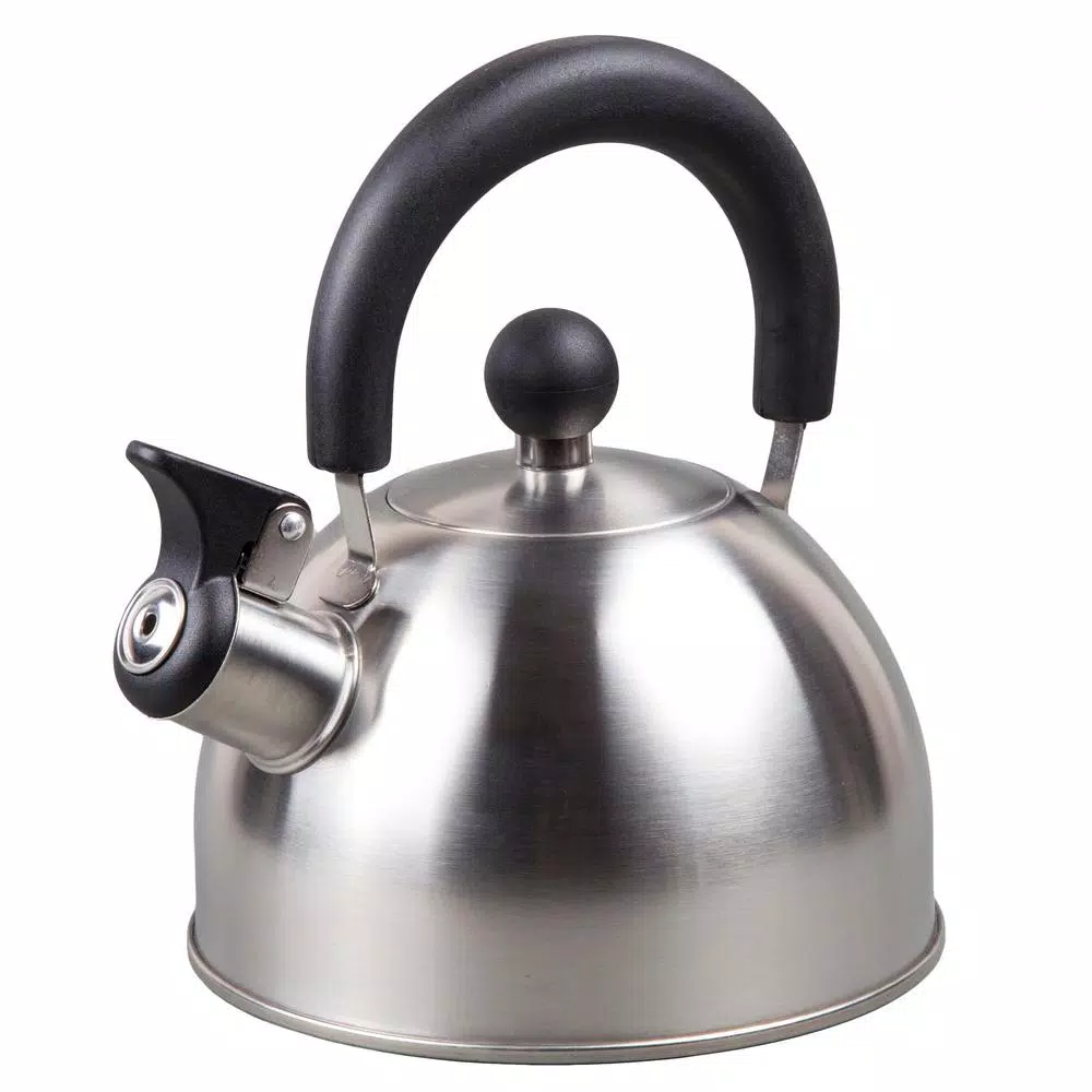 Cookware Creative Home Simplicity 6-Cup Brushed Stainless Steel With Whistle Stovetop Tea Kettle 3 Cookware Creative Home Simplicity 6-Cup Brushed Stainless Steel With Whistle Stovetop Tea Kettle