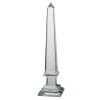 Sculptures A & B Home 16 In. Crystal Obelisk Decorative Statue -Home Accents shop clear a b home sculptures av75475 64 1000