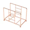 Countertop Storage Creative Home Copper Plated Metal Napkin Holder Kitchen Table Tissue Dispenser, 5-1/2 X 3-1/4″ X 4-3/8″ H -Home Accents shop copper creative home napkin holders 50235 64 1000