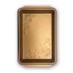 Cookware Gibson Home Country Kitchen Copper Embossed Carbon Steel 13.75 In. Roaster Pan