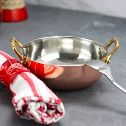 Serveware Gibson Home Rembrandt 5.3 In. 6-Piece Copper Plated Mini Serving Bowl -Home Accents shop copper gibson home serving bowls 985106009m 4f 1000