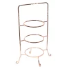 Serveware Creative Home 3-Tier Copper Plated Dessert Plate Rack, Cake Serving Tray, Fruit Presentation, Party Food Server Display -Home Accents shop creative home cake stands tiered cake stands 50232 64 1000
