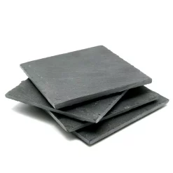 Bar Accessories Creative Home Natural Dark Gray Slate Coaster 4 In. X 4 In. (Set Of 4) 12 Bar Accessories Creative Home Natural Dark Gray Slate Coaster 4 In. X 4 In. (Set Of 4) -Home Accents shop creative home cocktail sets 73472 4f 1000