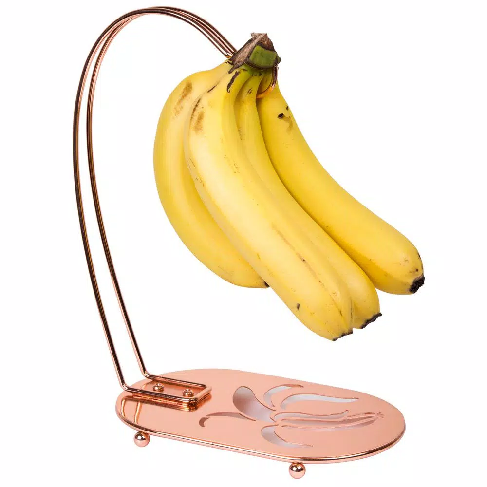 Countertop Storage Creative Home Copper Plated Metal Banana Hanger Fruit Organizer For Kitchen Dinning Table Decoration 5 Countertop Storage Creative Home Copper Plated Metal Banana Hanger Fruit Organizer For Kitchen Dinning Table Decoration - Image 3