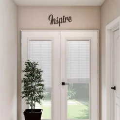 Wall Signs Lavish Home “Inspire” Metal Cutout Sign 13 Wall Signs Lavish Home “Inspire” Metal Cutout Sign -Home Accents shop dark brown lavish home wall signs hw0200051 1f 1000