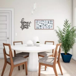 Wall Signs Lavish Home “Home Sweet Home” Metal Cutout Sign -Home Accents shop dark brown lavish home wall signs hw0200053 1f 1000