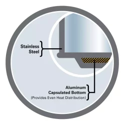 Cookware Creative Home Nobili-Tea 1.0 Qt. Stainless Steel Tea Kettle With Removable Infuser Basket In Filter Black 14 Cookware Creative Home Nobili-Tea 1.0 Qt. Stainless Steel Tea Kettle With Removable Infuser Basket In Filter Black -Home Accents shop filter black creative home tea kettles 77078 fa 1000