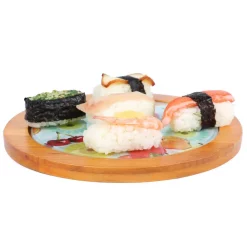 Serveware Creative Home 7.5 In. Round Tempered Glass Trivet Serving Board, Fruit Pattern With Solid Wood Trim 12 Serveware Creative Home 7.5 In. Round Tempered Glass Trivet Serving Board, Fruit Pattern With Solid Wood Trim -Home Accents shop flower pattern creative home cheese board sets 01077 44 1000