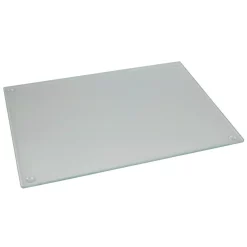 Serveware Home Basics Frosted Glass Cutting Board