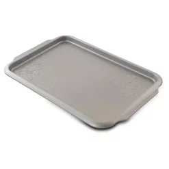 Bakeware Gibson Home Country Kitchen Silver Embossed Carbon Steel 15 In. Cookie Sheet