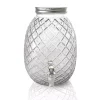 Gibson Home 1.2 Gal. Clear Glass Drink Dispenser Beverage Serveware In Pineapple Shape -Home Accents shop gibson home beverage dispensers 985112682m 64 1000
