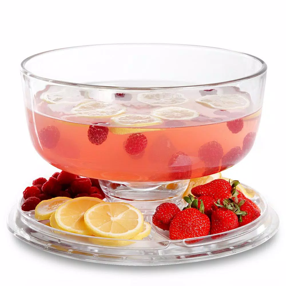 Serveware Gibson Home Great Foundations 1-Tier Clear Glass Cake Stand 10 Serveware Gibson Home Great Foundations 1-Tier Clear Glass Cake Stand - Image 8