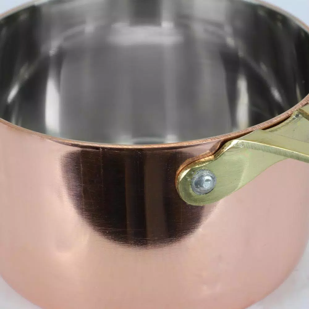 Cookware Gibson Home Rembrandt 1 Qt. Aluminum Sauce Pan In Copper 5 Cookware Gibson Home Rembrandt 1 Qt. Aluminum Sauce Pan In Copper - Image 3