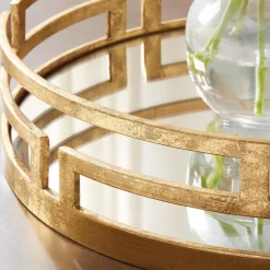 Decorative Trays Home Decorators Collection Home Decorators Collection Gold Metal Decorative Round Mirror Tray -Home Accents shop gold home decorators collection decorative trays p170318xx 1d 1000