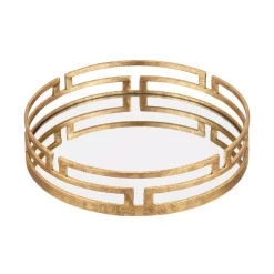 Decorative Trays Home Decorators Collection Home Decorators Collection Gold Metal Decorative Round Mirror Tray -Home Accents shop gold home decorators collection decorative trays p170318xx 66 1000