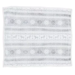 Throw Blankets Lavish Home Snow Flakes Fleece Sherpa Throw 9 Throw Blankets Lavish Home Snow Flakes Fleece Sherpa Throw -Home Accents shop gray lavish home throw blankets 61 00004 f 4f 1000