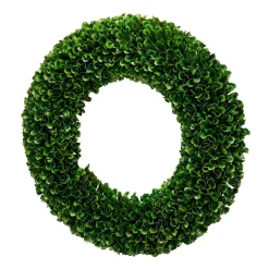 Decorative Wreaths A & B Home 16 In. Faux Boxwood Round Wreath