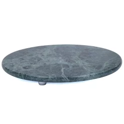 Serveware Creative Home Green Marble 12 In. Dia Round Board