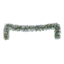 Christmas Greenery Home Accents Holiday 9 Ft Starry Light Battery Operated Flocked Frasier Fir LED Pre-Lit Garland With Timer 13 Christmas Greenery Home Accents Holiday 9 Ft Starry Light Battery Operated Flocked Frasier Fir LED Pre-Lit Garland With Timer -Home Accents shop home accents holiday christmas garland 2560130hd 1 1d 1000