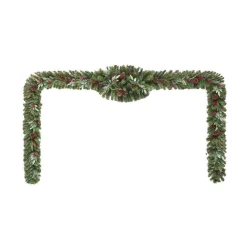 Christmas Greenery Home Accents Holiday 17 Ft. Woodmoore Unlit Artificial Christmas Garland 9 Christmas Greenery Home Accents Holiday 17 Ft. Woodmoore Unlit Artificial Christmas Garland -Home Accents shop home accents holiday christmas garland chzh3811602th9 40 1000
