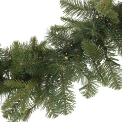 Christmas Greenery Home Accents Holiday 12 Ft. Pre-Lit Norway Garland With Battery Operated Warm White LED Light -Home Accents shop home accents holiday christmas garland seyi710009th9 40 1000