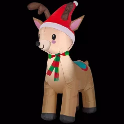 Outdoor Christmas Decorations Home Accents Holiday 3.5 Ft. Pre-Lit Airblown Inflatable Reindeer 17 Outdoor Christmas Decorations Home Accents Holiday 3.5 Ft. Pre-Lit Airblown Inflatable Reindeer -Home Accents shop home accents holiday christmas inflatables 11161 66 1000