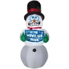 Outdoor Christmas Decorations Home Accents Holiday 6 Ft. Pre-Lit Life Size Airblown Inflatable Shivering Snowman 1 Outdoor Christmas Decorations Home Accents Holiday 6 Ft. Pre-Lit Life Size Airblown Inflatable Shivering Snowman -Home Accents shop home accents holiday christmas inflatables 114382 64 1000